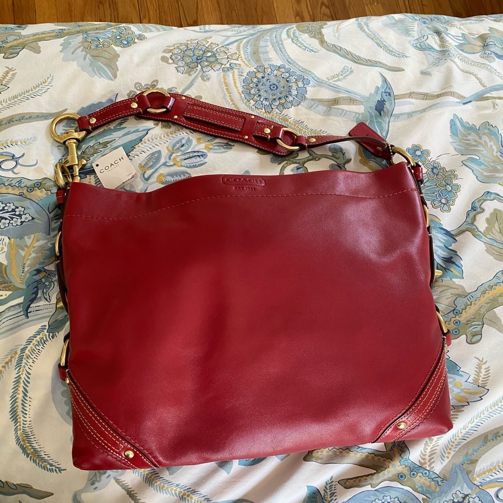 Coach Leather Slim Carly